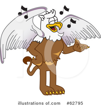 Royalty-Free (RF) Griffin Character Clipart Illustration by Mascot Junction - Stock Sample #62795