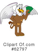 Griffin Character Clipart #62797 by Mascot Junction