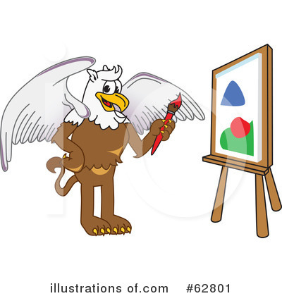 Royalty-Free (RF) Griffin Character Clipart Illustration by Mascot Junction - Stock Sample #62801
