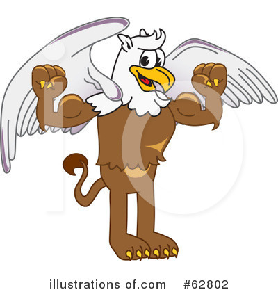 Royalty-Free (RF) Griffin Character Clipart Illustration by Mascot Junction - Stock Sample #62802