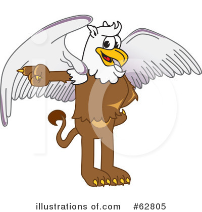 Royalty-Free (RF) Griffin Character Clipart Illustration by Mascot Junction - Stock Sample #62805