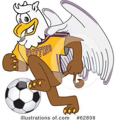 Griffin Character Clipart #62808 by Mascot Junction