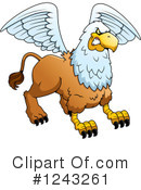 Griffin Clipart #1243261 by Cory Thoman