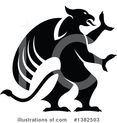 Griffin Clipart #1382503 by Vector Tradition SM