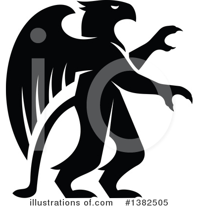 Griffin Clipart #1382505 by Vector Tradition SM