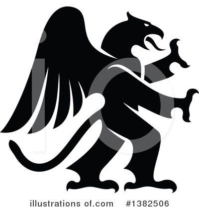 Griffin Clipart #1382506 by Vector Tradition SM