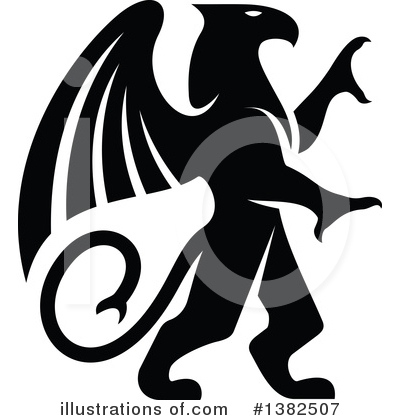 Royalty-Free (RF) Griffin Clipart Illustration by Vector Tradition SM - Stock Sample #1382507