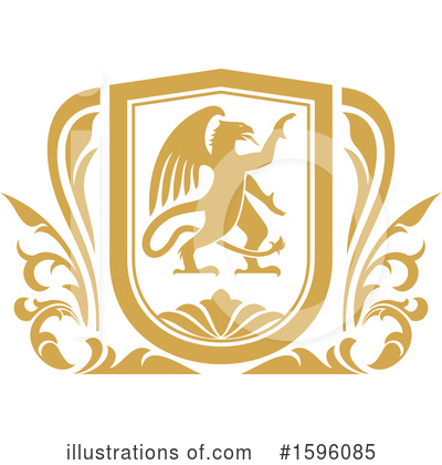 Royalty-Free (RF) Griffin Clipart Illustration by Vector Tradition SM - Stock Sample #1596085