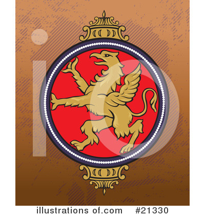 Royalty-Free (RF) Griffin Clipart Illustration by Paulo Resende - Stock Sample #21330
