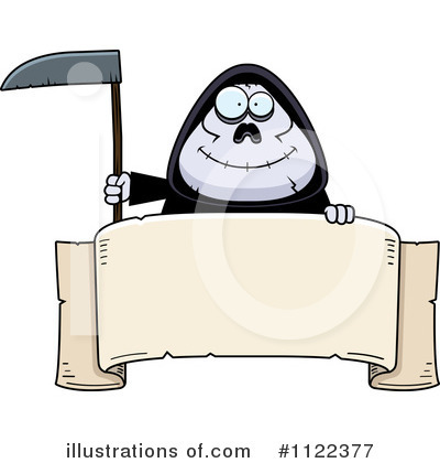 Royalty-Free (RF) Grim Reaper Clipart Illustration by Cory Thoman - Stock Sample #1122377