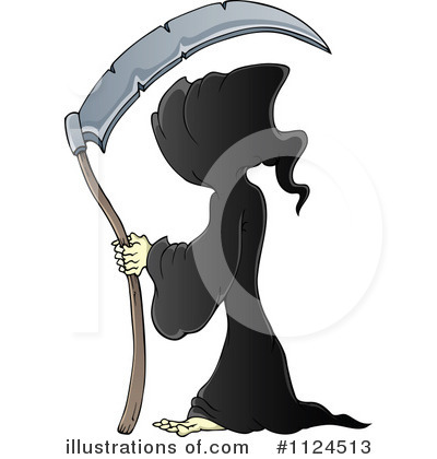 Grim Reaper Clipart #1124513 by visekart