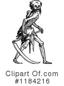 Grim Reaper Clipart #1184216 by Prawny Vintage