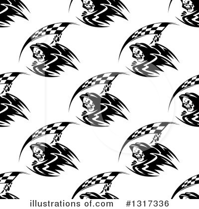 Royalty-Free (RF) Grim Reaper Clipart Illustration by Vector Tradition SM - Stock Sample #1317336