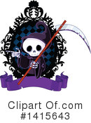 Grim Reaper Clipart #1415643 by Pushkin