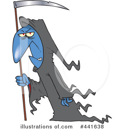 Grim Reaper Clipart #441638 by toonaday