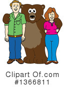 Grizzly Bear Clipart #1366811 by Mascot Junction