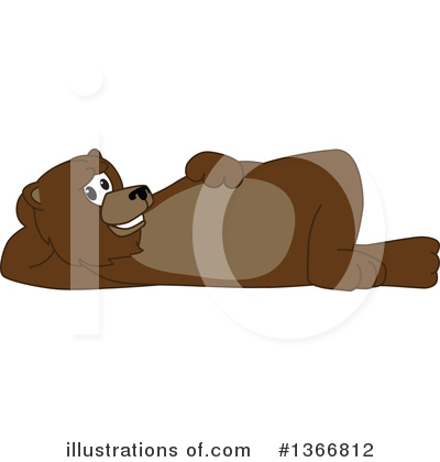 Royalty-Free (RF) Grizzly Bear Clipart Illustration by Mascot Junction - Stock Sample #1366812