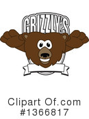 Grizzly Bear Clipart #1366817 by Mascot Junction