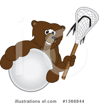 Royalty-Free (RF) Grizzly Bear Clipart Illustration by Mascot Junction - Stock Sample #1366844
