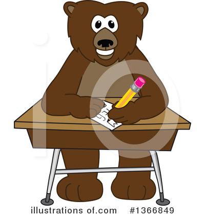 Grizzly Bear Clipart #1366849 by Mascot Junction