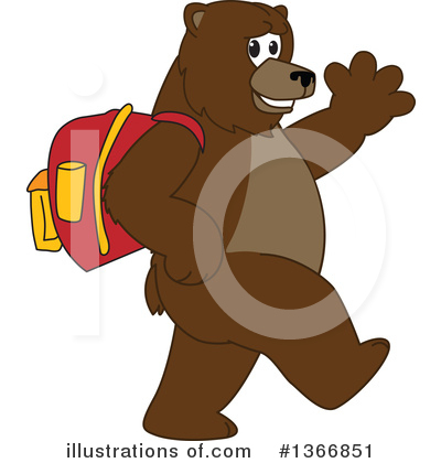 Grizzly Bear Clipart #1366851 by Toons4Biz