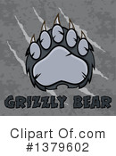 Grizzly Bear Clipart #1379602 by Hit Toon