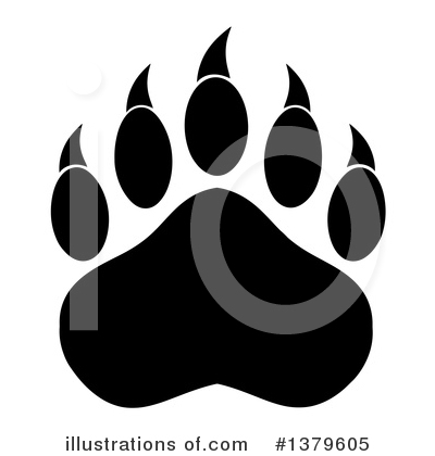 Grizzly Bear Clipart #1379605 by Hit Toon