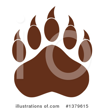 Grizzly Bear Clipart #1379615 by Hit Toon