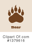 Grizzly Bear Clipart #1379616 by Hit Toon