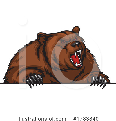 Royalty-Free (RF) Grizzly Clipart Illustration by Vector Tradition SM - Stock Sample #1783840