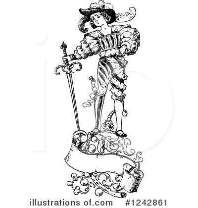 Royalty-Free (RF) Groom Clipart Illustration by BestVector - Stock Sample #1242861