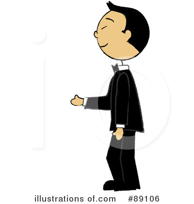 Royalty-Free (RF) Groom Clipart Illustration by Pams Clipart - Stock Sample #89106