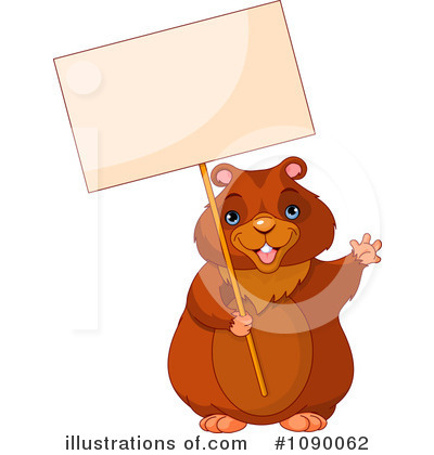 Royalty-Free (RF) Groundhog Clipart Illustration by Pushkin - Stock Sample #1090062