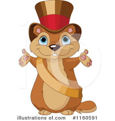 Groundhog Day Clipart #1160591 by Pushkin