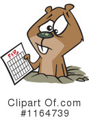 Groundhog Clipart #1164739 by toonaday