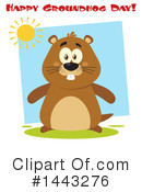 Groundhog Clipart #1443276 by Hit Toon