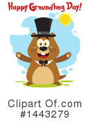 Groundhog Clipart #1443279 by Hit Toon