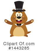 Groundhog Clipart #1443285 by Hit Toon