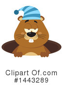 Groundhog Clipart #1443289 by Hit Toon