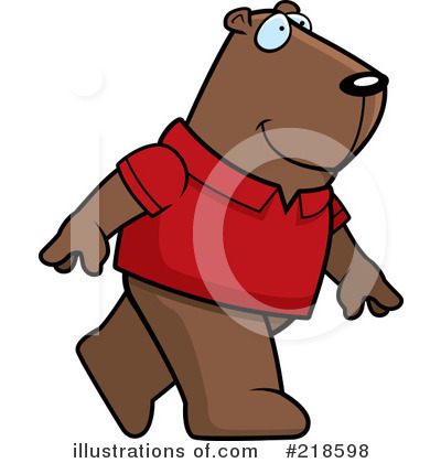 Groundhog Clipart #218598 by Cory Thoman