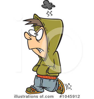 Royalty-Free (RF) Grumpy Clipart Illustration by toonaday - Stock Sample #1045912