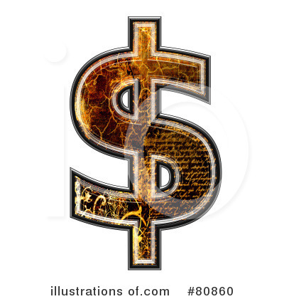 Royalty-Free (RF) Grunge Texture Symbol Clipart Illustration by chrisroll - Stock Sample #80860