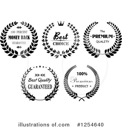 Royalty-Free (RF) Guarantee Clipart Illustration by Vector Tradition SM - Stock Sample #1254640