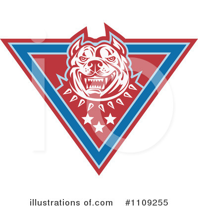 Royalty-Free (RF) Guard Dog Clipart Illustration by patrimonio - Stock Sample #1109255