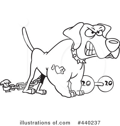 Guard Dog Clipart #440237 by toonaday