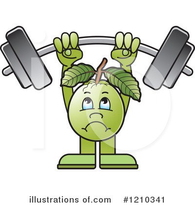 Royalty-Free (RF) Guava Clipart Illustration by Lal Perera - Stock Sample #1210341