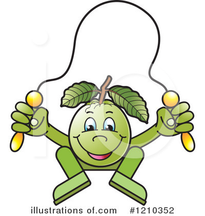 Royalty-Free (RF) Guava Clipart Illustration by Lal Perera - Stock Sample #1210352
