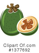 Guava Clipart #1377692 by Vector Tradition SM