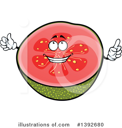 Royalty-Free (RF) Guava Clipart Illustration by Vector Tradition SM - Stock Sample #1392680