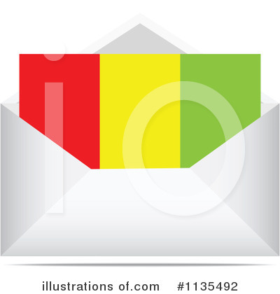 Envelope Clipart #1135492 by Andrei Marincas
